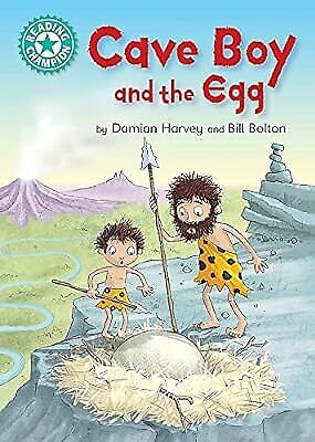 Cave Boy and the Egg: Independent Reading Turquoise 7 (Reading Champion), Harvey - Afbeelding 1 van 1