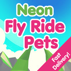 Neon Fly Ride Nfr Pets | 1Hr Delivery | Us Seller | Adopt Your Pet From Me Today