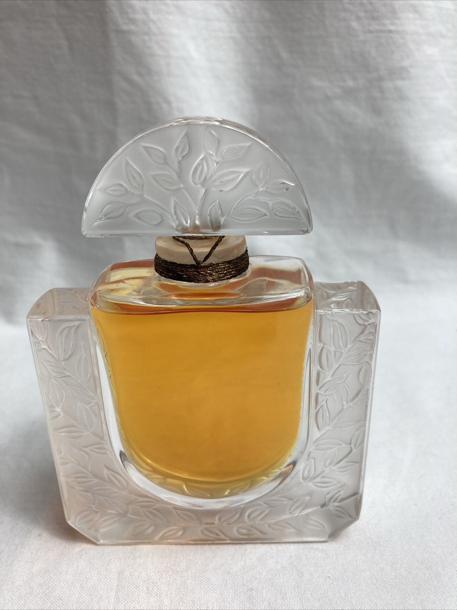 RARE LALIQUE CHEVREFEULLE TREE OF LIFE PERFUME OZ ~SIGNED