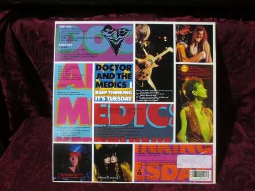 Doctor and the Medics~Keep Thinking It's Tuesday Vinyl LP I.R.S. 1987 Promo Copy - Picture 2 of 6
