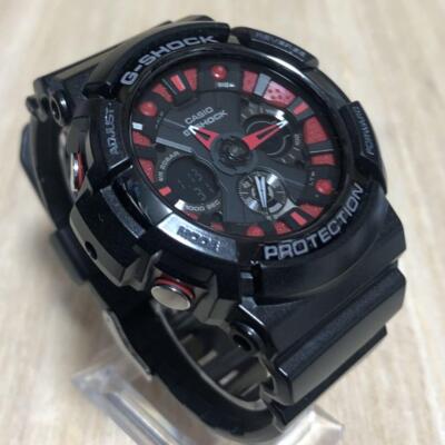 【良品】G-SHOCK GA-200SH-1AJF アナデジ ブラック×レッド GWG-2040FR-1AJR | CASIO