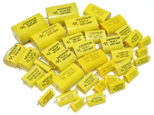 MKP Capacitor 0.47-47uf ±5% 250V - Audio Grade - Speaker Crossover Film Cap