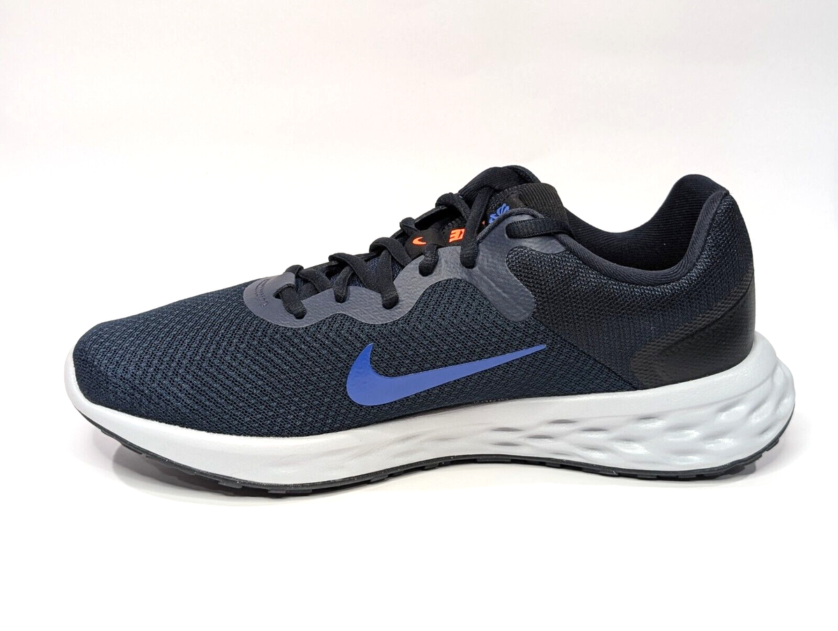 Nike Men\'s Revolution 6 NN Dark Obsidian Royal Blue  Running Shoes Buy Nike Revolution 6 NN-Dark Obsidian/Hyper Royal-Black  main image 2