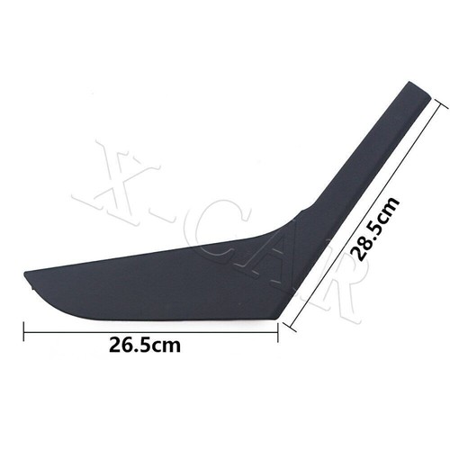 For VW Golf 6 MK6 2009-2013 Interior Door Left Right Handle Cover Trim Black set - Picture 6 of 10
