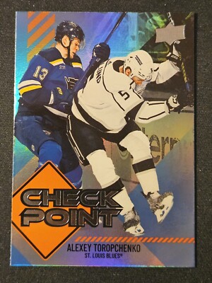 24-25 Upper Deck Alexey Toropchenko Check Point St. Louis Blues 