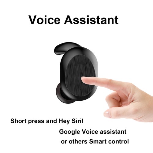 Wireless Earphone Mini Bluetooth Headset Built-in Microphone for Smart Phone - Picture 5 of 12