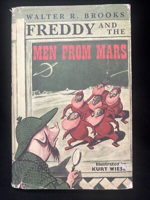 FREDDY AND THE MEN FROM MARS Walter R Brooks & Kurt Wiese 2002 HBDJ EXC L1