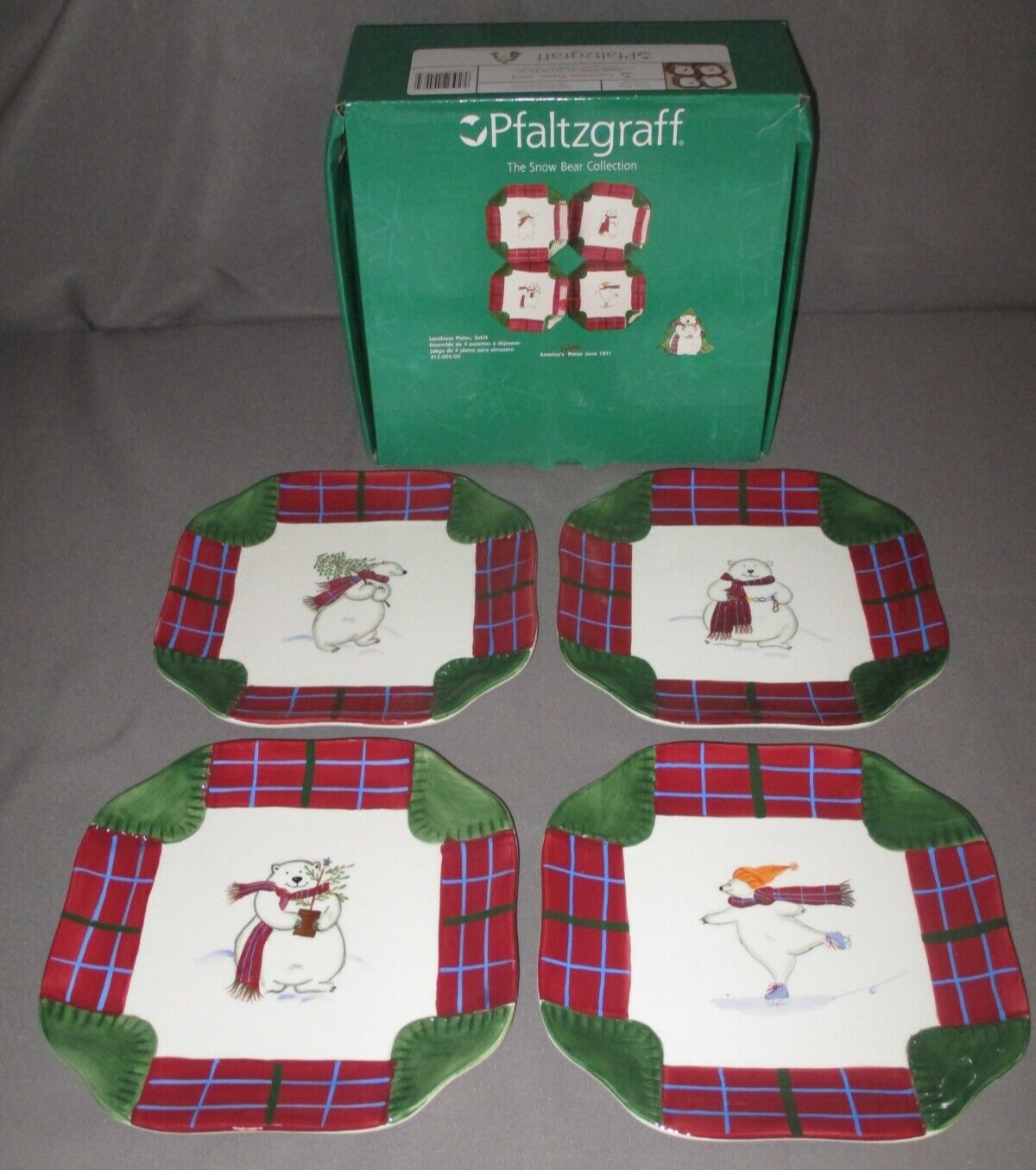 Pfaltzgraff Snow Bear 4-Piece 9