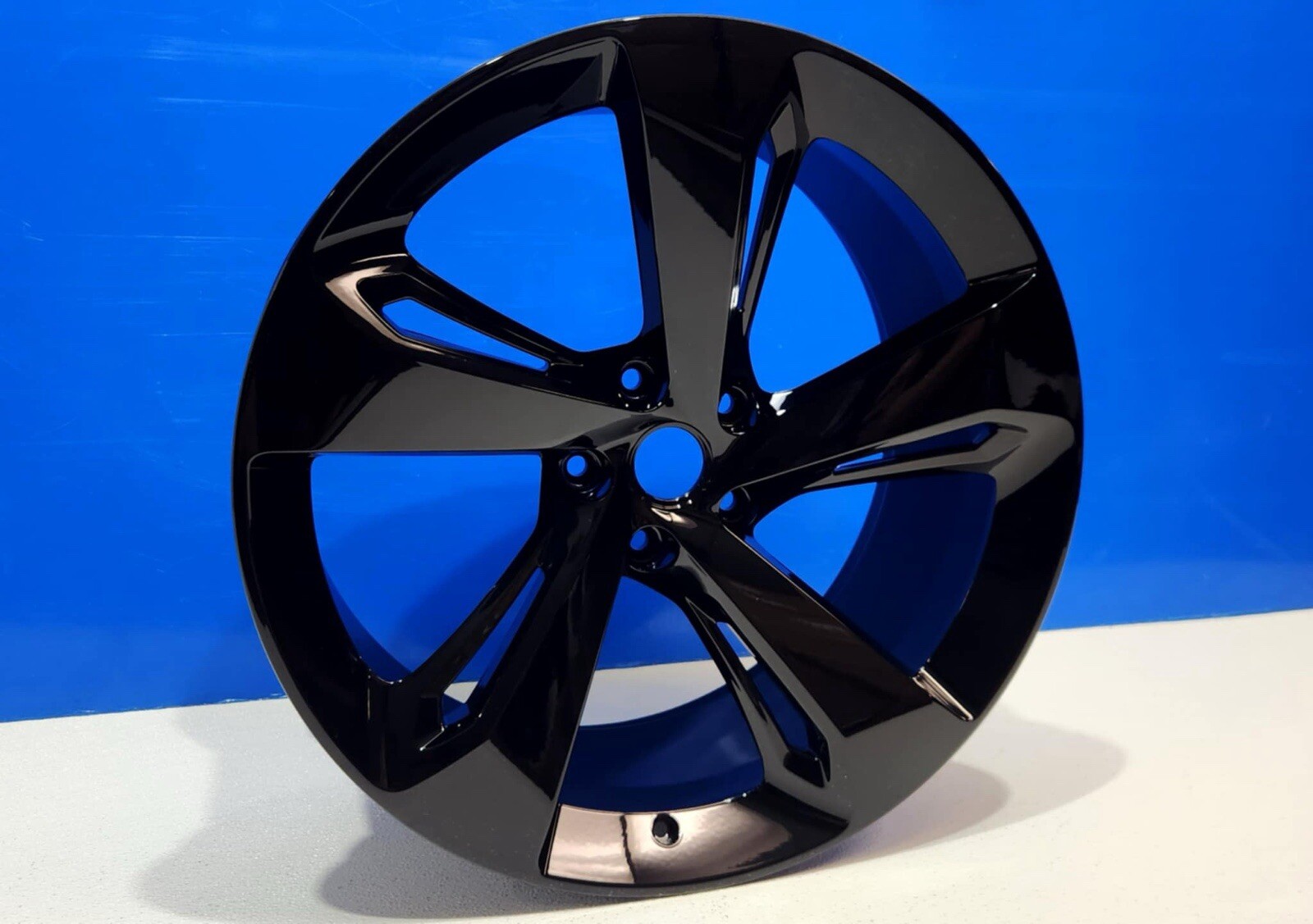 22"  Bentley Bentayga Factory OEM Black Genuine Wheel Rim Left