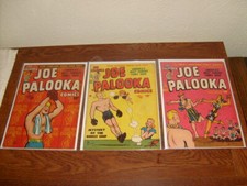 JOE PALOOKA #6, #8, #10... HARVEY GOLDEN AGE COMICS