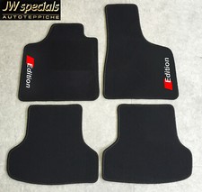 Autoteppiche Fußmatten für Audi A2 8Z  1999-2005 Edition 2farbig Absatzschutz