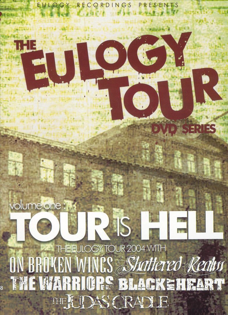 EULOGY TOUR VOL 1 2004 NEW SEALED DVD JUDAS CRADLE THE WARRIORS ON BROKEN WINGS
