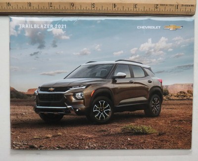 2021 CHEVROLET TRAILBLAZER DEALER MAILER BROCHURE 9 x 6.5