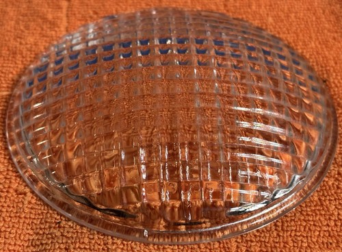 ORIGINAL Vintage Guide Tractor Light GLASS LENS Headlight Fender Light JD IH IHC