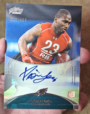 2011 TOPPS PRIME FOOTBALL DION LEWIS ROOKIE AUTO CARD /450 #74. rookie card picture