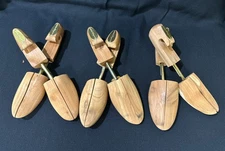 3 Pairs Of Salvatore Ferragamo Men’s Medium Wooden Shoe Trees
