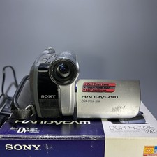 Sony Handycam DCR-HC23 Mini DV Camcorder Silver 20x Optical Zoom