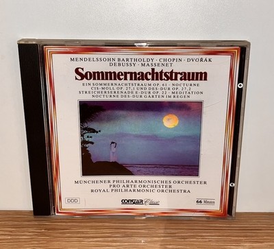 CD : Sommernachtstraum Op. 61 - Mendelssohn Bartholdy / Chopin / Dvorak / Debuss