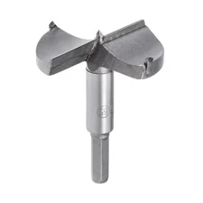 Wood Boring Drill Bit 65mm Forstner Hole Saw Carbide Hexagon Shank Cutting Hinge