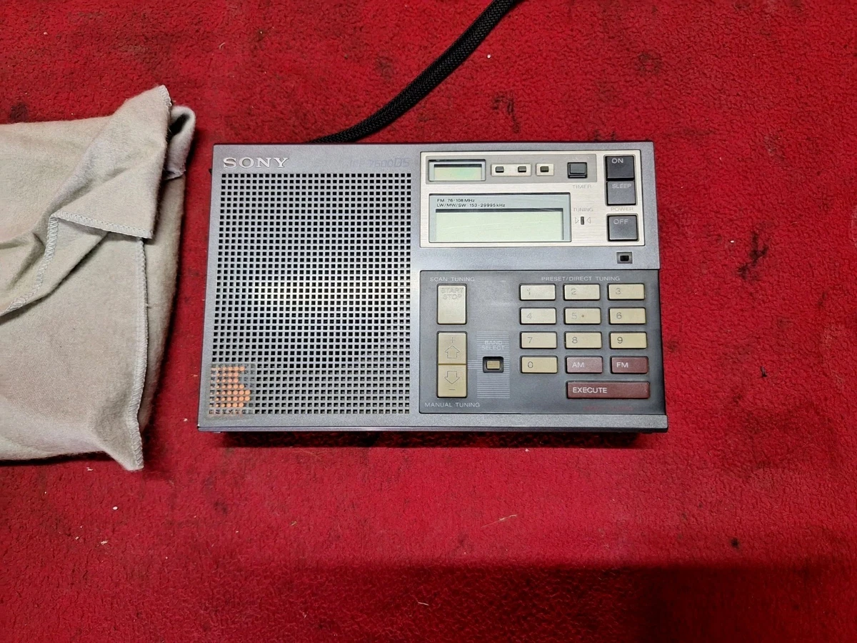 Sony ICF-7600DS Weltempfänger Radio 