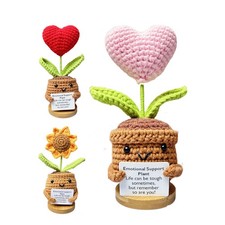 Handmade Emotional Support Plant Independent Column Emotional Support Plant Toys