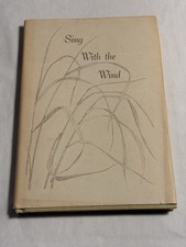 1968 Maine Poetry Book, Sing With the Wind Author/Illustrated SIGNED Abbott