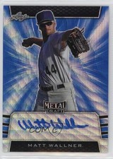 2019 Leaf Metal Draft Blue Wave 15/20 Matt Wallner #BA-MW1 Auto 2a9