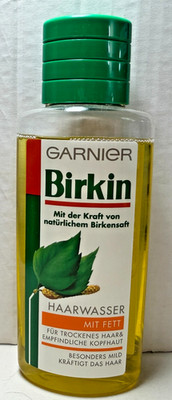 Garnier Birkin Hair Tonic With Oil Anti-Hair Loss Hair Care German New Rare!