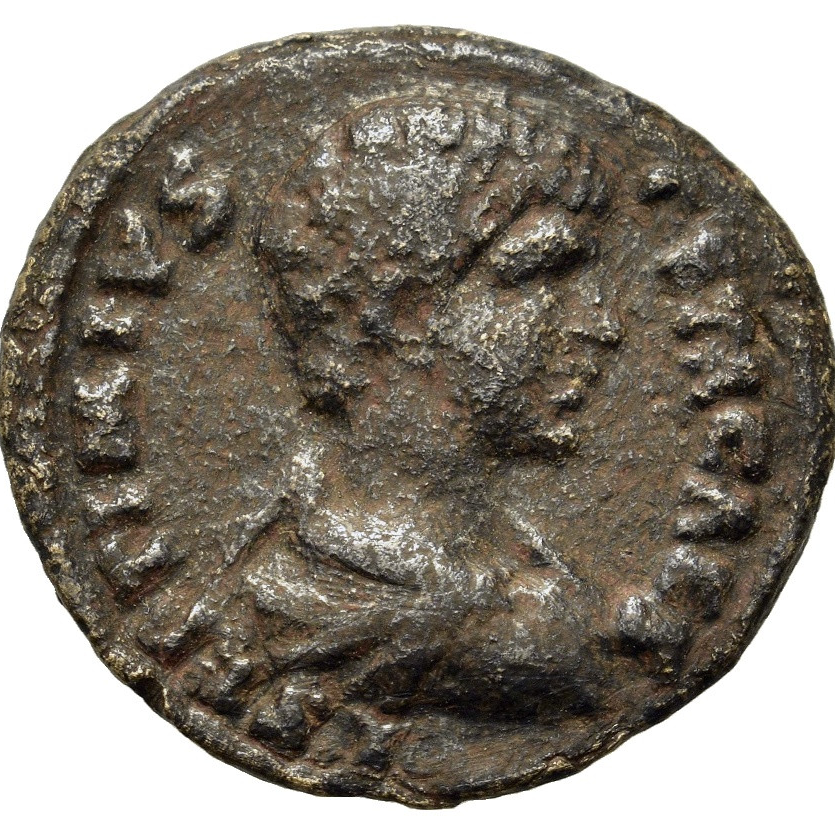 Roman Silver Denarius - Rome 198-209 AD - Geta - Felicitas - Picture 2 of 3