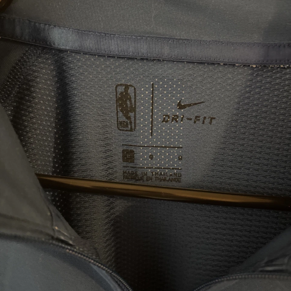 Nike Dri-Fit Minnesota Timberwolves 1/4 Zip Womens Sz Large NBA Ultra Game Blue - Image 2 of 3