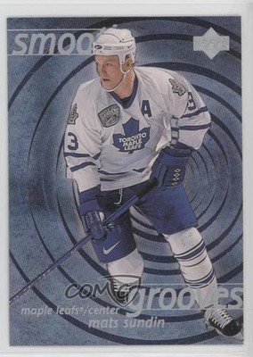 1997-98 Upper Deck Smooth Grooves Mats Sundin #SG13 HOF 0q3