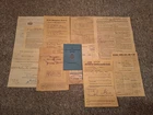 WW2 ROYAL MILITARY POLICE PROVOST COMPANY WW2 PAPERWORK-NO MEDALS.