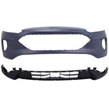 Front Bumper Cover Kit for 2020 2021 2022 Ford Escape Upper & Lower Panel Set