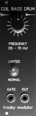 trouby modular - coil bass drum - eurorack 8UE