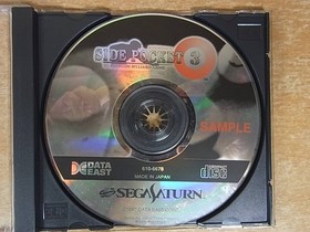 B/206 Data East Side Pocket 3 Trial Version Sega Saturn (SS) Software Used
