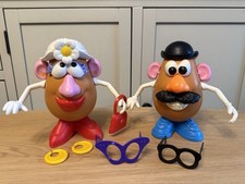 Toy Story 2 1999 Original Playskool Hasbro Mr & Mrs Potato Head Vintage Figures