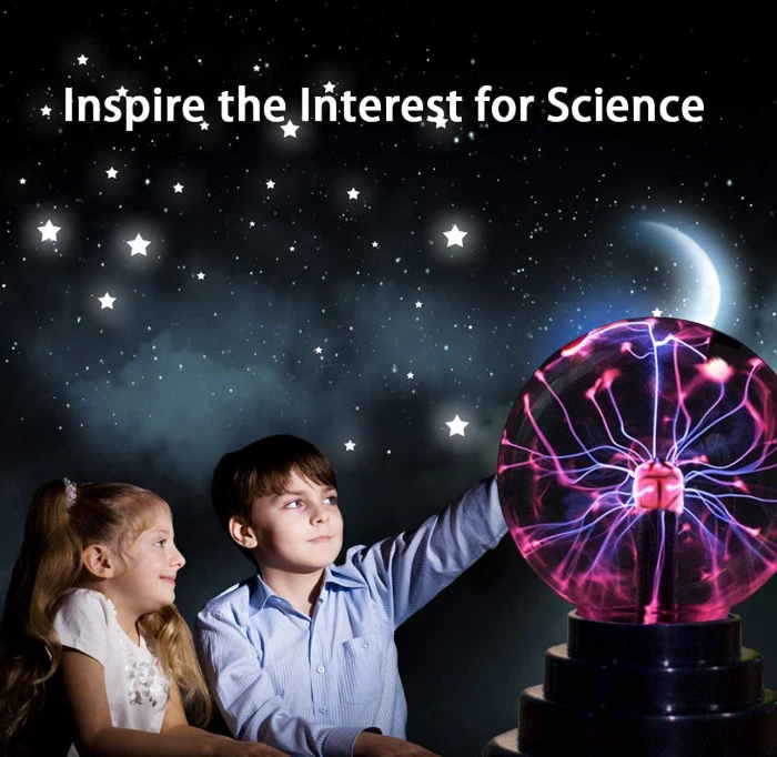 Плазменный шар/свет/лампа, статическое электричество глобус электрический молния мяч, сенсорный - Изображение 3 из 4