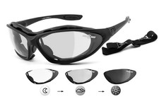 Bikerbrille Motorradbrille Sonnenbrille SELBS...