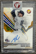 2024 Topps Pristine AUSTIN WELLS RC 50/50 Gold Pristine AUTO ENCASED #PA-AWE