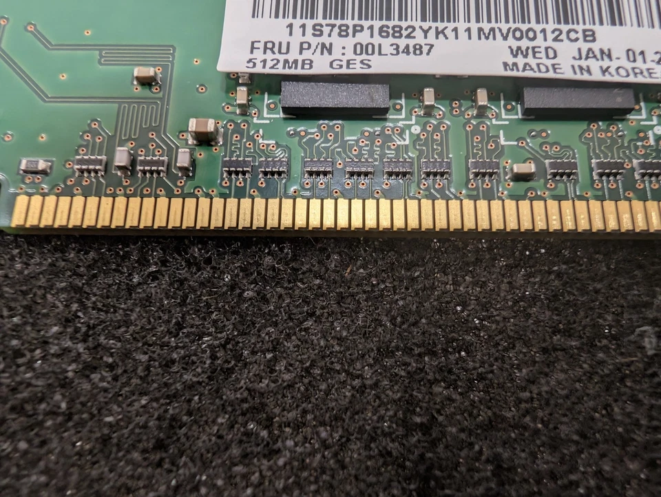 New, IBM, 00L3487, MEMORY MODULE - 512M - Image 4 of 4