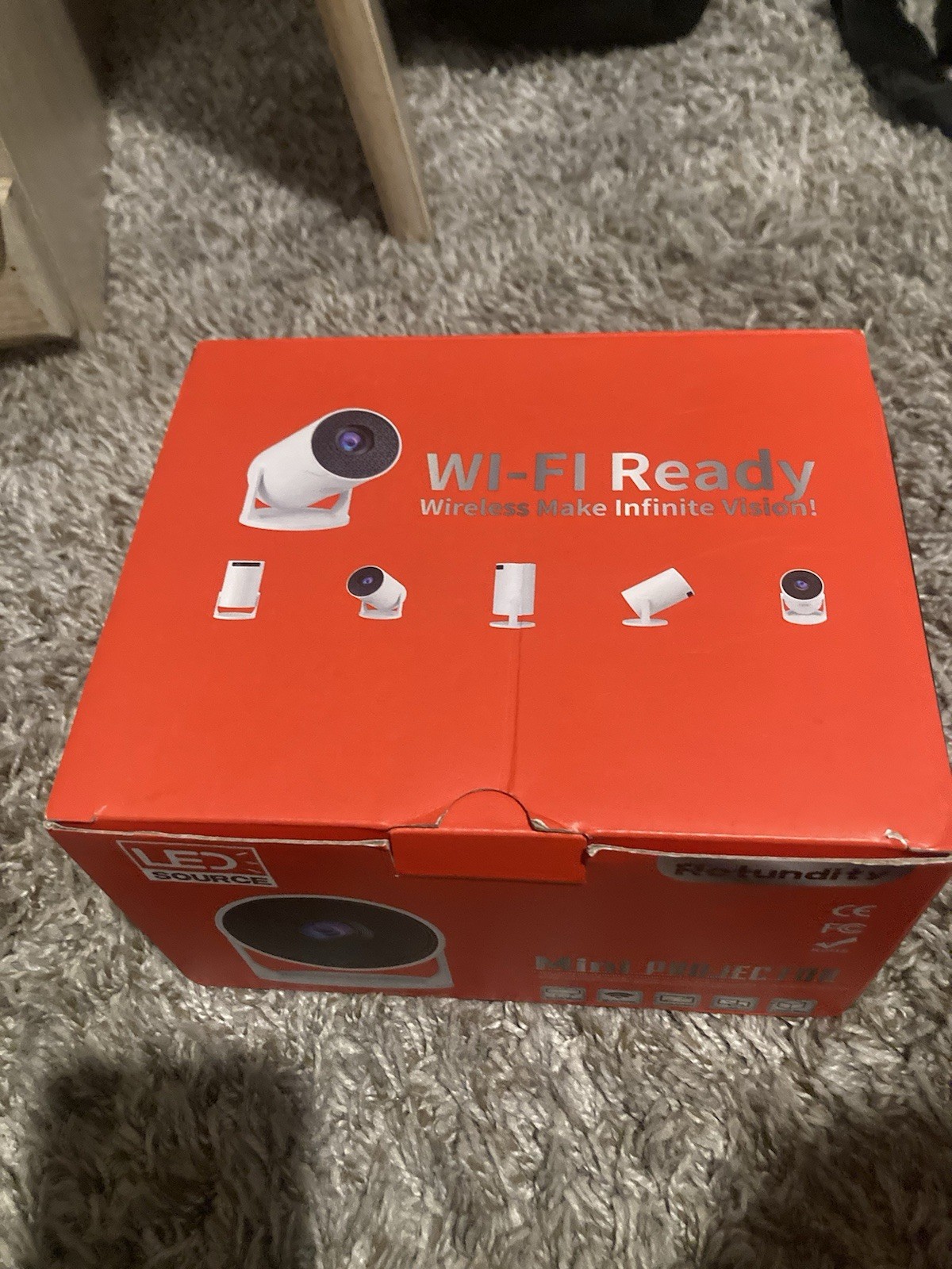 Mini portable projector wireless