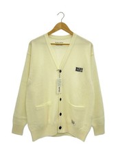 WACKO MARIA Classic Knit Cardigan Cardigan Thick S Wool WHT 23SS WMK KN04