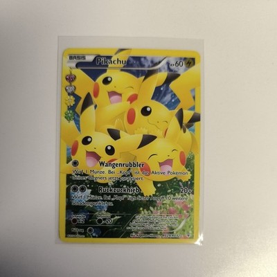 Pokemon Pikachu Full Art Holo Deutsch RC29/RC32 Generations 