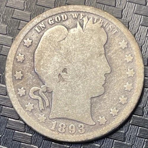 1893 Barber Quarter