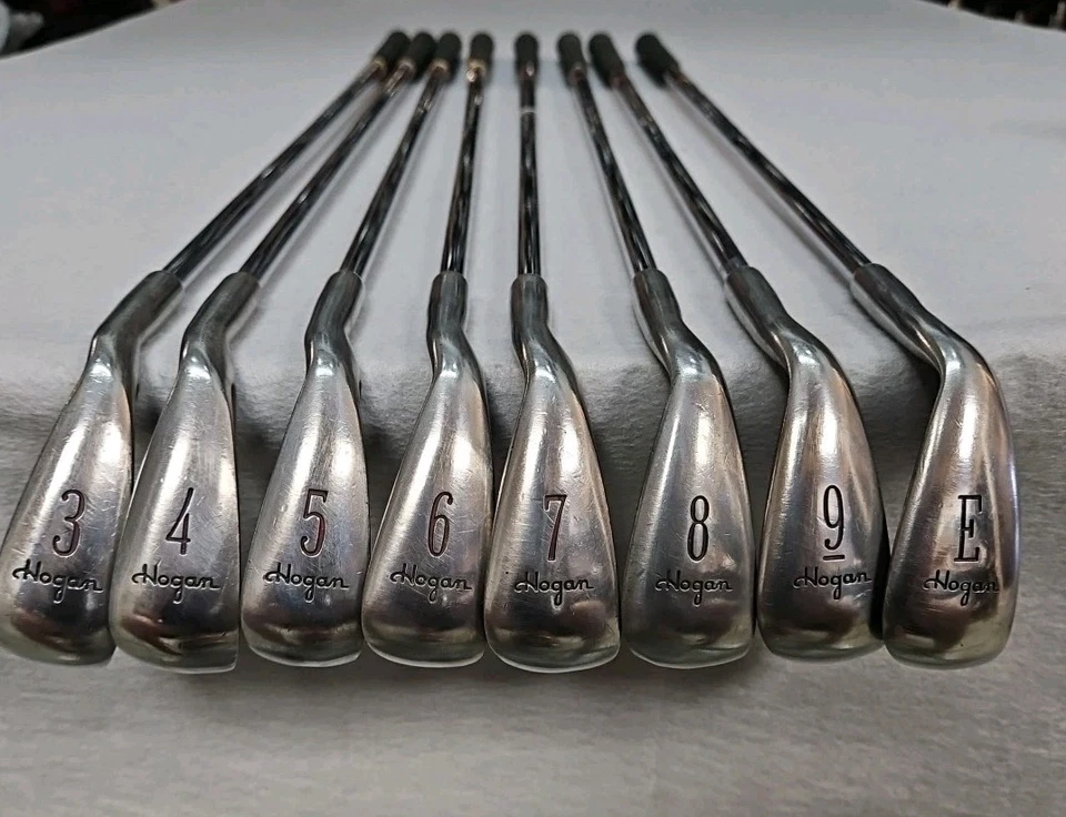 Ben Hogan Magnum Iron Set 3-9+E Wedge RH Apex 3 R Flex Steel Shafts  - Image 2 of 4