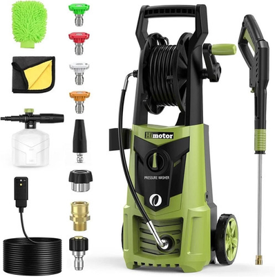 #ad HIMOTOR S5HM PRESSURE WASHER 4000PSI 2.8 GPM WASHER with CORD HOSE GREEN $86.99