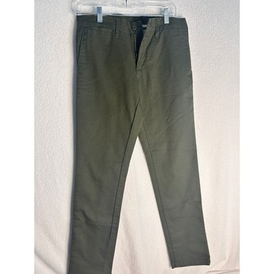 Carhartt WIP Sid Pant Mens 30x30 Olive Green Cypress Slim Tapered Chino Trousers