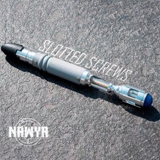 Doctor Who NAWYA 10th Replica Metal Sonic Screwdriver LED Cosplay Prop Mini Lamp