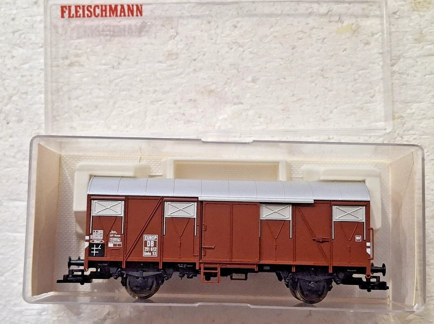 FLEISCHMANN 5314 CARRO GMHS DB EP III SCALA H0 1/87