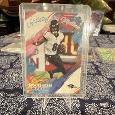 2025 Panini Rookies & Stars Artistry In Motion Lamar Jackson Ravens #2